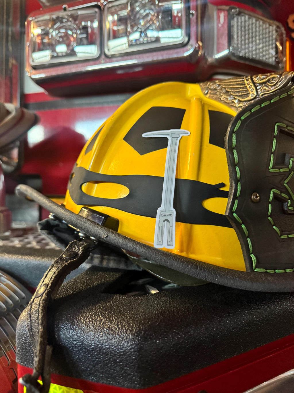 Halligan Sticker 3”