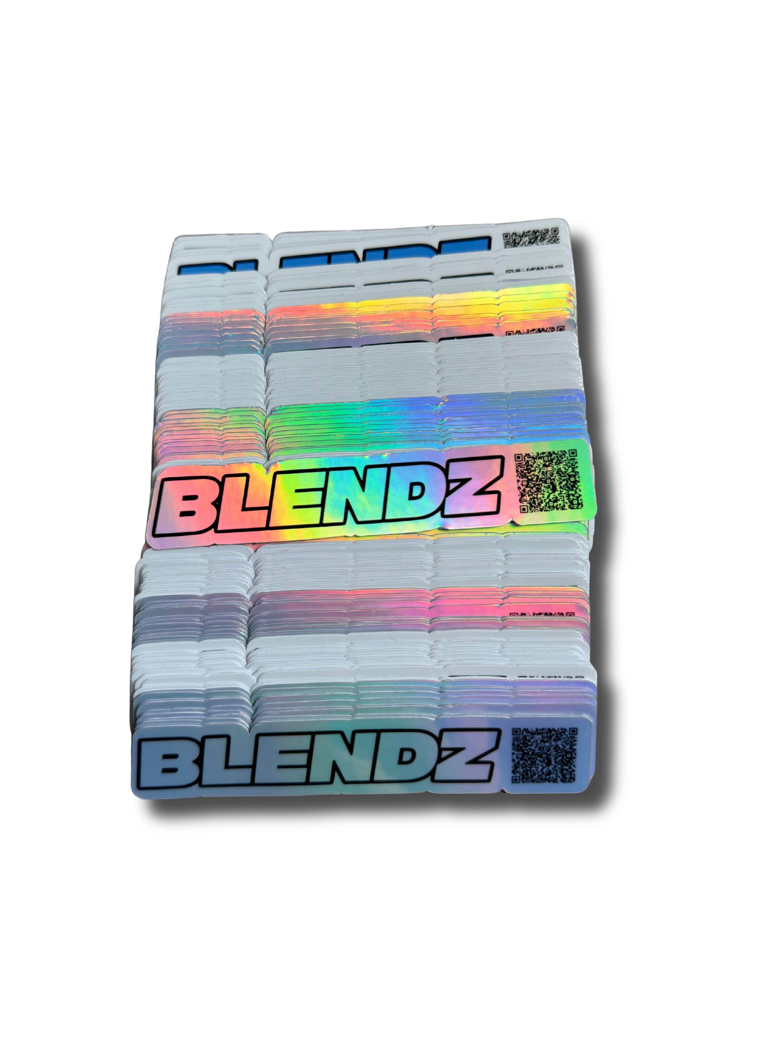 Holographic QR Code Stickers