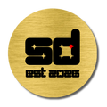 Gold Circle Stickers