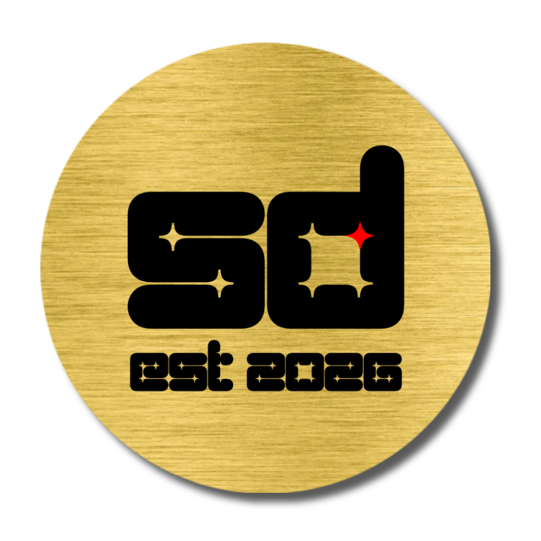 Gold Circle Stickers