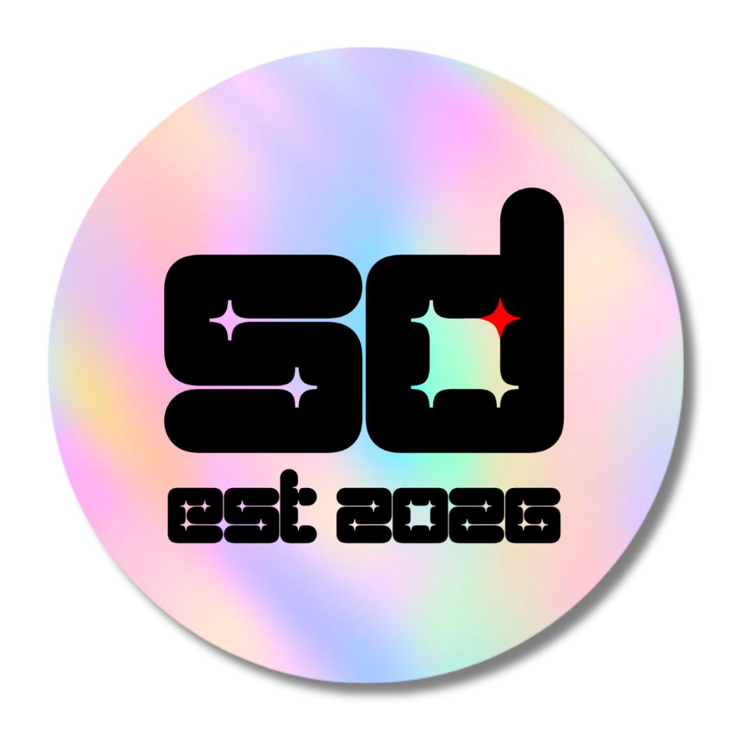 Holographic Circle Stickers
